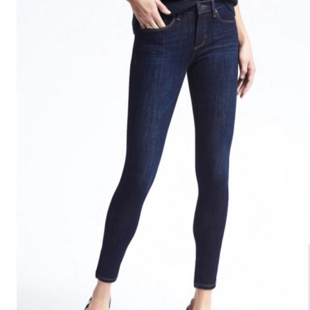 Banana Republic Premium Skinny Jeans Dark Wash